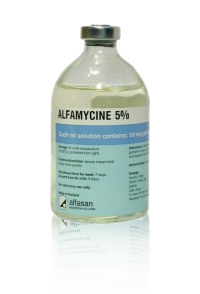 Alfamycine 5% pro inj.