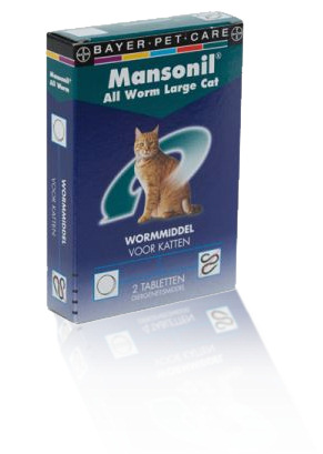 Mansonil All Worm Large Cat